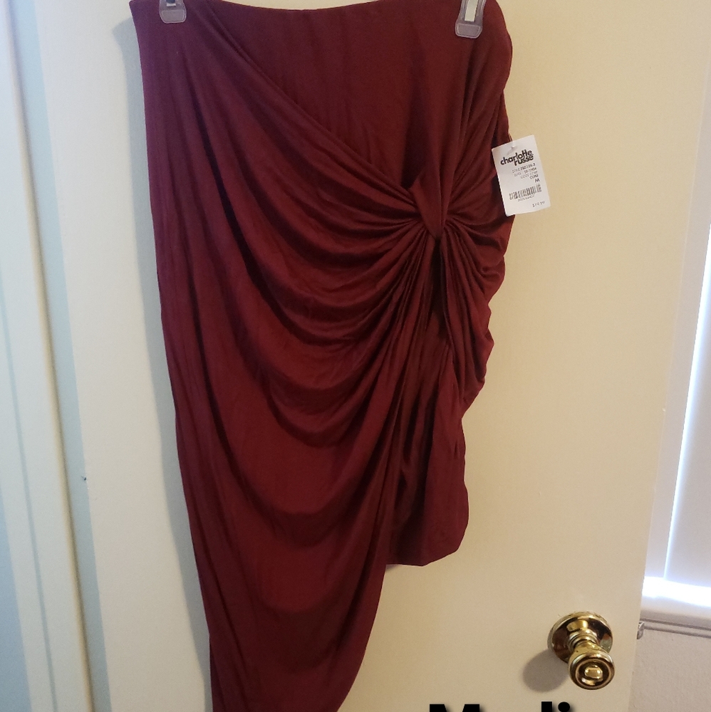 High low summer skirt